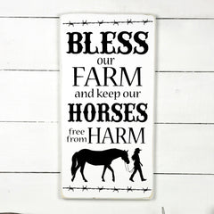 Bless our farm, hand made wood sign, fait main, enseigne bois en français, fait au Quebec, canada, signe pancarte cadre tableau, fait au Québec, canada, achat local, Estrie, Montréal, Old Shack 