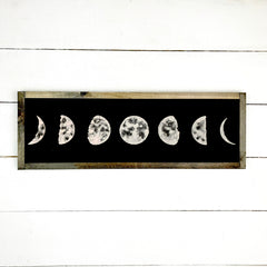 Wooden sign | Cycle moons