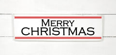 Wooden sign | Merry Christmas