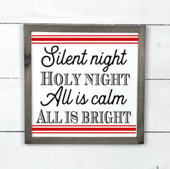 Enseigne bois | Silent night