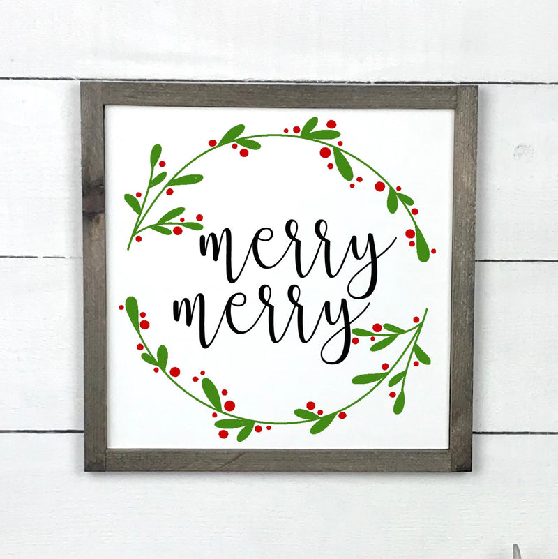 Enseigne bois | Merry Merry